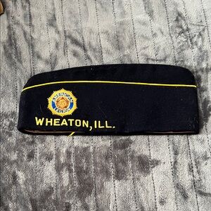 American legion Wheaton, ILL Black Cap 76